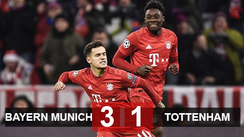 Bayern Munich 3-1 Tottenham: Mourinho bất lực, Gà trống phục hận bất thành Bayern Munich 3-1 Tottenham: Mourinho bất lực, Gà trống phục hận bất thành