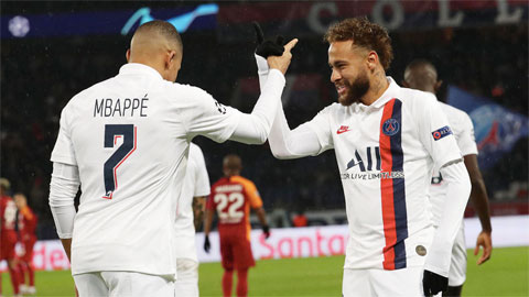 Mbappe và Neymar cùng nhau ghi bàn ở trận gặp Galatasaray