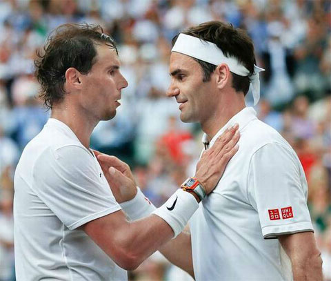 Nadal thua Federer ở bán kết Wimbledon 2019
