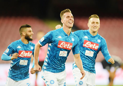 Hai lần đối đầu Parma ở mùa trước, Milik đã ghi tới 4 bàn thắng giúp Napoli thắng cả 2 trận 