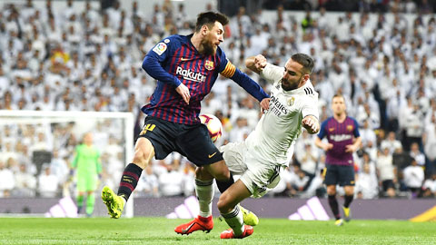 Messi cùng đồng đội sẽ biết cách đánh bại Real Madrid (áo sáng)