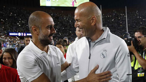 Pep: 'Tôi ngưỡng mộ Zidane và muốn thi đấu cùng ông ấy'
