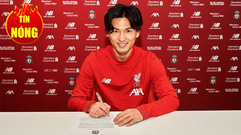 Minamino ký hợp đồng 4 năm rưỡi với Liverpool