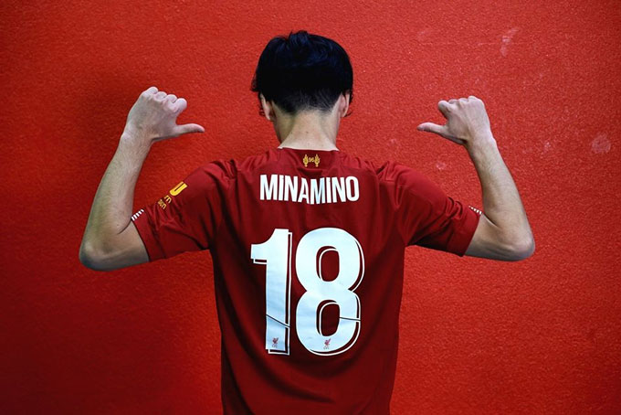Ở Liverpool, tiền đạo người Nhật Bản sẽ khoác số áo 18