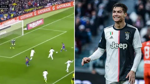 Fan so sánh cú bật nhẩy 2,56m của Ronaldo với 'Missi' Messi