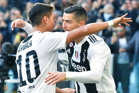 Ronaldo đang có phong độ cao trong màu áo Juventus