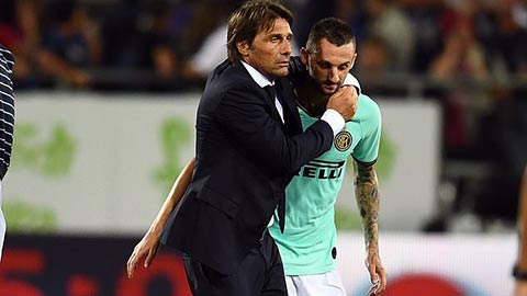 Conte đau đầu với tuyến giữa Inter