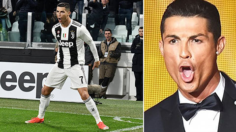 C. Ronaldo đá bóng lên khán đài sau khi bị từ chối bàn thắng - Ngôi sao