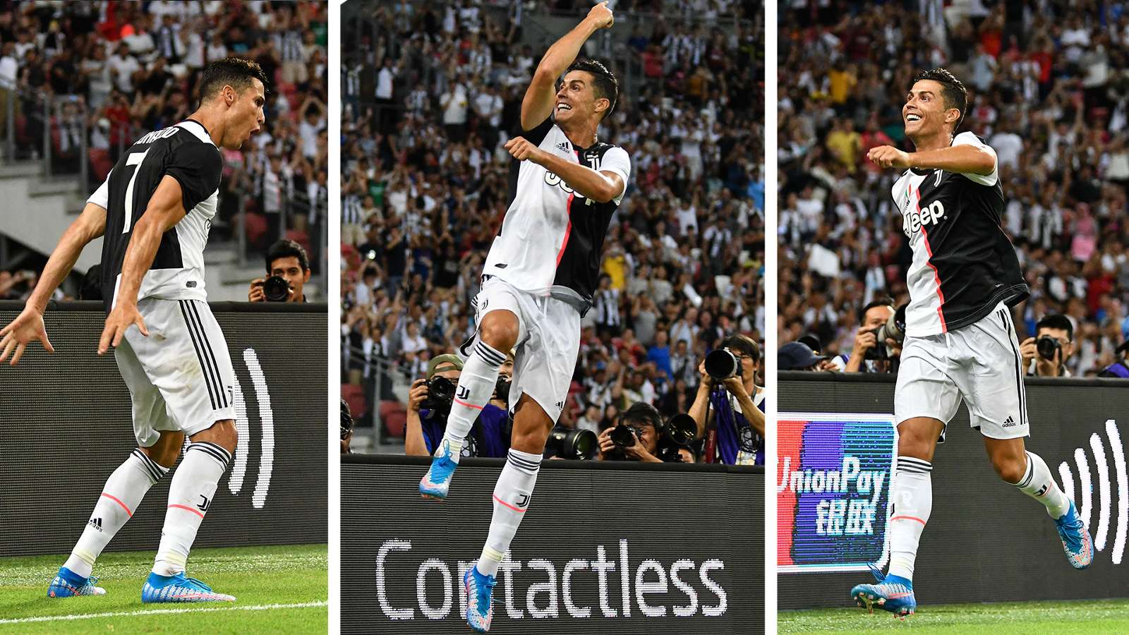 Màn ăn mừng thương hiệu của Ronaldo