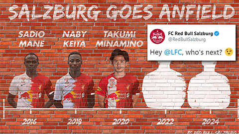 Ai là người tiếp theo của RB Salzburg đến Liverpool?