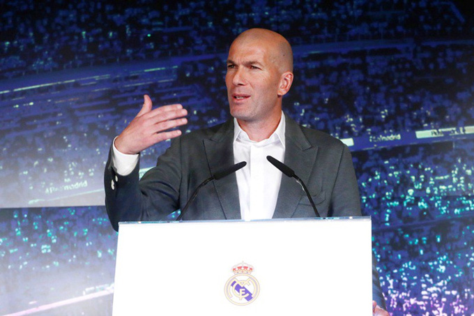Zinedine Zidane trở lại dẫn dắt Real Madrid