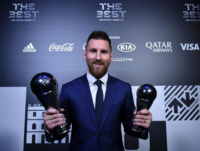 Lionel Messi lần đầu giành giải The Best