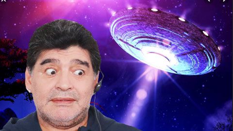 Maradona bị ám ảnh bởi UFO