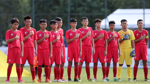 Những hình ảnh đáng yêu tại giải bóng đá quốc tế U13 Việt – Nhật lần 2-2019
