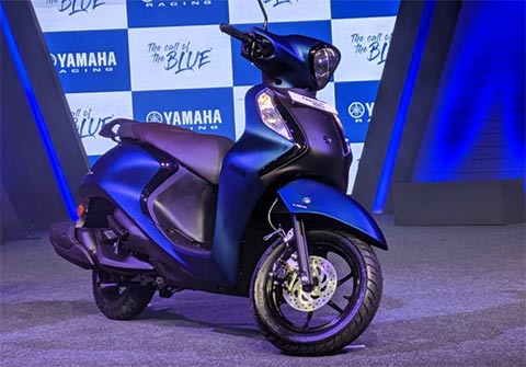 Xe ga 2021 Yamaha Fascino 125 Fi Hybrid trình diện giá cực rẻ 226 triệu  đồng
