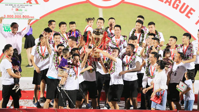Hà Nội FC đăng quang V.League