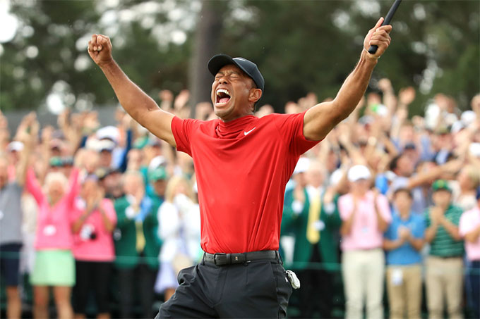 Tiger Woods (golf): 615 triệu USD
