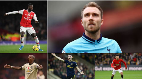 Young, Xhaka, Lingard, Pepe góp mặt ở ĐH tệ nhất Premier League sau nửa mùa