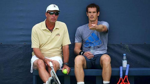  Ivan Lendl cùng  học trò Andy Murray
