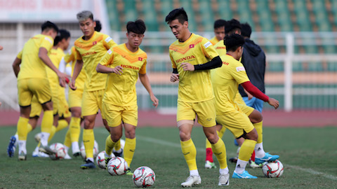 HLV Park Hang Seo gút danh sách 25 cầu thủ U23 Việt Nam sang Thái Lan