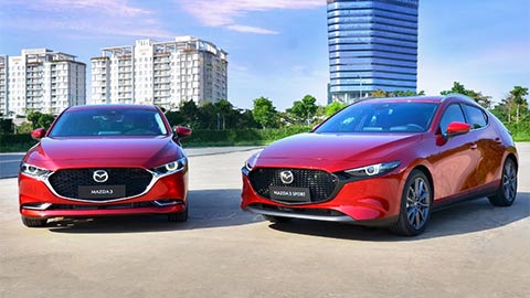 Mazda 3, Mazda 3 Sport giảm giá mạnh 'đấu' Kia Cerato, Hyundai Elantra 2019