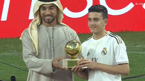 Con trai cố cầu thủ Reyes rực sáng tại đội trẻ Real Madrid