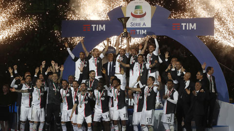 Một thập kỷ bá chủ Serie A của Juventus