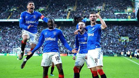 Rangers hạ gục Celtic tại trận Old Firm: Thành công của cuộc cách mạng