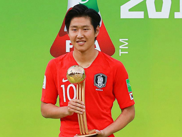 Lee Kang-in là cầu thủ xuất sắc nhất VCK U20 thế giới 2019