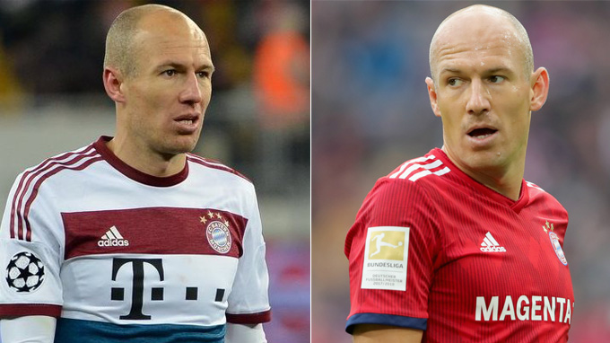 Năm 2009, Robben vừa gia nhập Bayern Munich từ Real Madrid với giá 25 triệu euro. Đến tháng 7/2019, Robben tuyên bố chia tay sự nghiệp cầu thủ ở tuổi 35