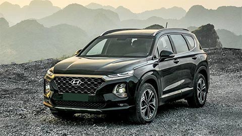 Hyundai Santa Fe 2019 giảm giá mạnh, đối đầu Toyota Fortuner, Mazda CX-8