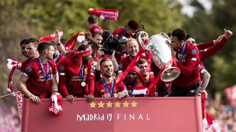 Đỉnh cao của Liverpool năm 2019 là chức vô địch Champions League giành được hôm 1/6