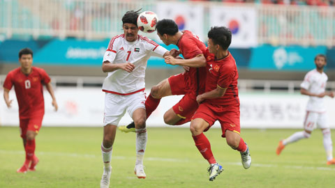 U23 UAE lóng ngóng nhưng vẫn là đối trọng của U23 Việt Nam