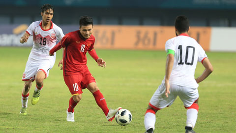 Quang Hải và đồng đội sẽ có cữ dượt quan trọng với U23 Bahrain	Ảnh: Đức Cường