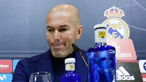 HLV Zidane báo tin cực buồn khi Real chuẩn bị đá Siêu cúp Tây Ban Nha