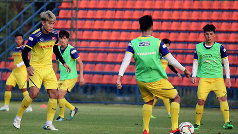 Trận giao hữu giữa U23 Việt Nam vs U23 Bahrain được giữ bí mật