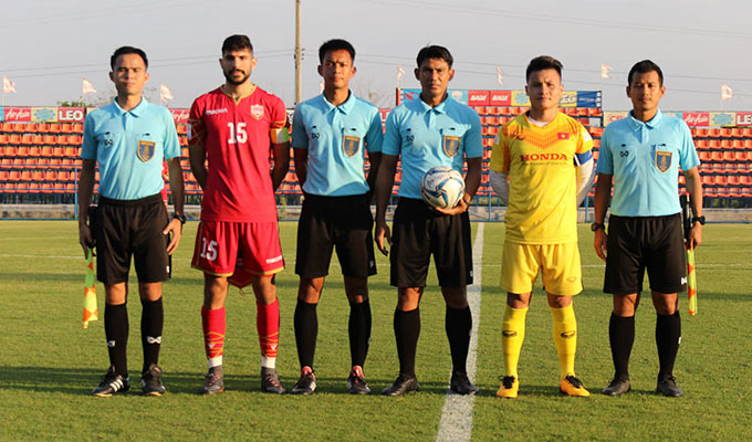 U23 Việt Nam và U23 Bahrain thi đấu kín trước VCK U23 châu Á - Ảnh: VFF 