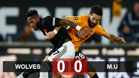 Wolves 0-0 M.U: May mắn không thua, Quỷ đỏ run rẩy chờ đá lại Wolves 0-0 M.U: May mắn không thua, Quỷ đỏ run rẩy chờ đá lại
