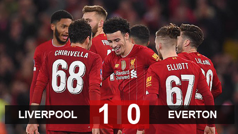 Liverpool 1-0 Everton: Những đứa trẻ của Klopp hiên ngang vào vòng 4 FA Cup Liverpool 1-0 Everton: Những đứa trẻ của Klopp hiên ngang vào vòng 4 FA Cup