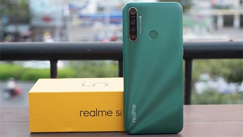 Realme 5i ra mắt tại VN với 4 camera sau, pin 5000mAh, giá từ 3,69 triệu