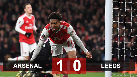 Arsenal 1-0 Leeds: Sống trong sợ hãi, Pháo thủ may mắn lết vào vòng 4 FA Cup Arsenal 1-0 Leeds: Sống trong sợ hãi, Pháo thủ may mắn lết vào vòng 4 FA Cup