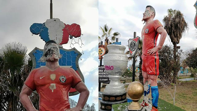 Bức tượng của Sanchez có bị đưa đi chỗ khác như Ibrahimovic?