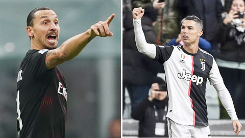 Ronaldo & Ibra -  hai 'ông già' thắp sáng Serie A