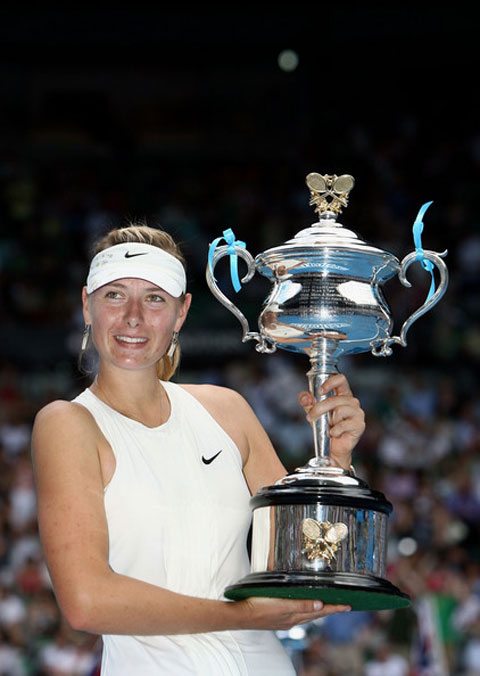 Sharapova vô địch Australian Open 2008