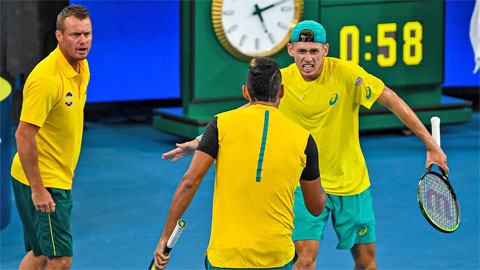 Kyrgios góp công lớn đưa Australia vào bán kết ATP Cup 2020