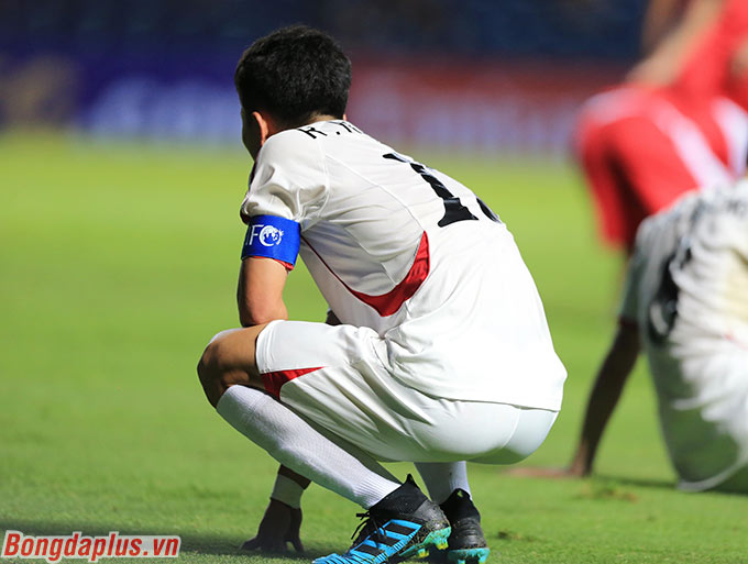 U23 Triều Tiên sẽ bị loại nếu thua U23 Jordan ở lượt thứ 2 - Ảnh: Minh Tuấn 