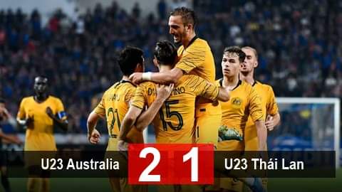 U23 Australia 2-1 U23 Thái Lan: Cú ngược dòng của đội bóng xứ chuột túi U23 Australia 2-1 U23 Thái Lan: Cú ngược dòng của đội bóng xứ chuột túi