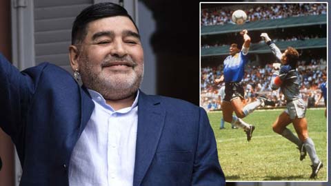 Maradona rốt cuộc cũng nói thật về ‘Bàn tay của chúa’