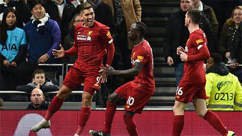 Liverpool lập kỳ tích lịch sử sau chiến thắng Tottenham