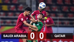 Kết quả U23 Saudi Arabia 0-0 U23 Qatar: "Bại tướng" của U23 Việt Nam gặp khó ở lượt cuối Kết quả U23 Saudi Arabia 0-0 U23 Qatar: "Bại tướng" của U23 Việt Nam gặp khó ở lượt cuối